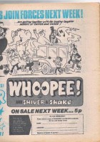 second page of the two page merger announcement in Whoopee